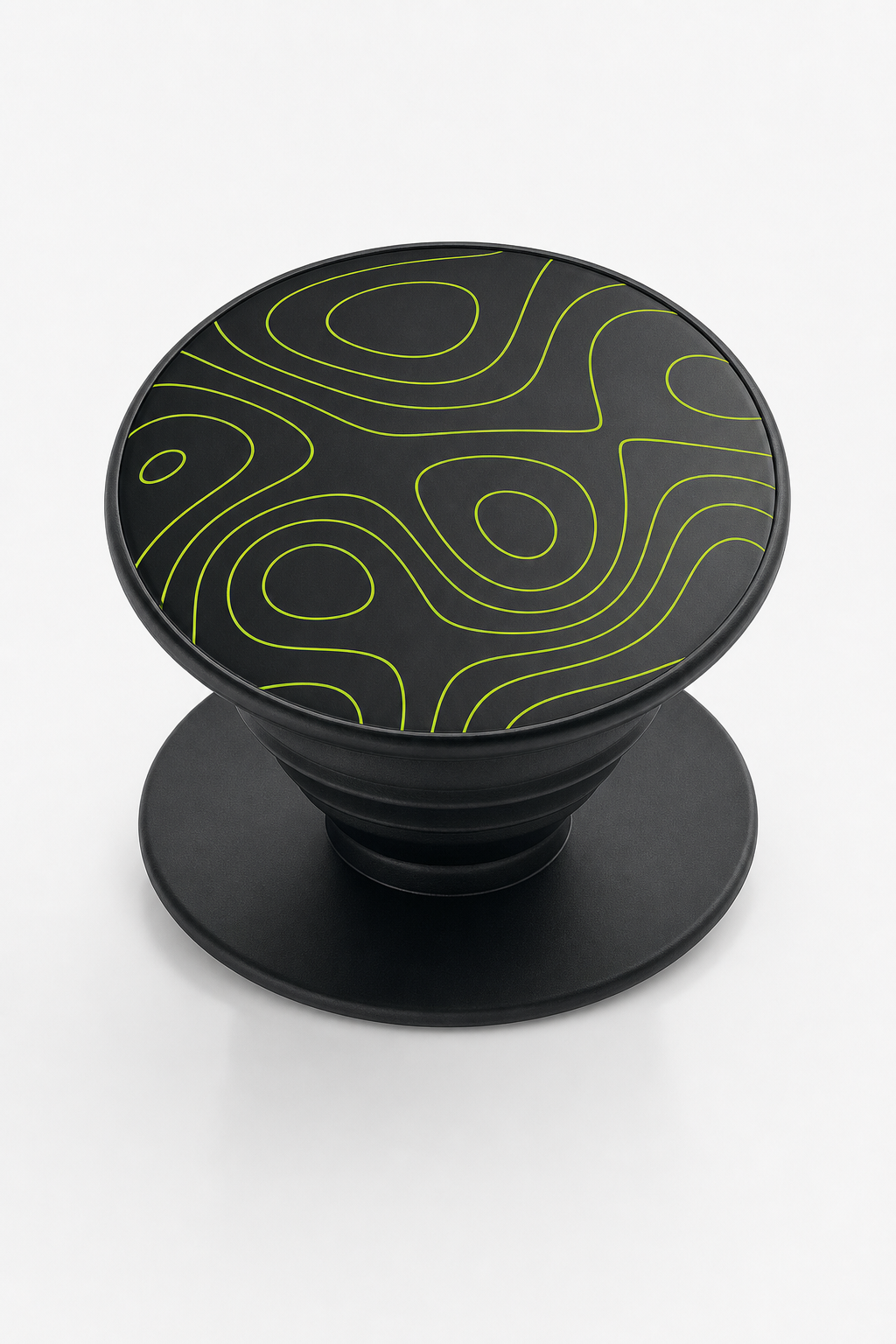 Custom printed phone grip hero studio shot on clean white background