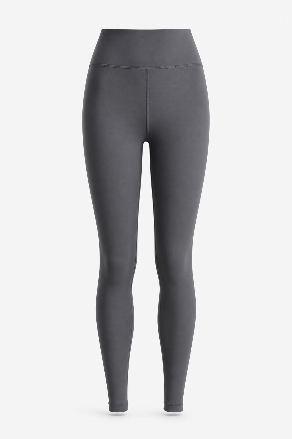 Custom women leggings front studio shot on neutral background