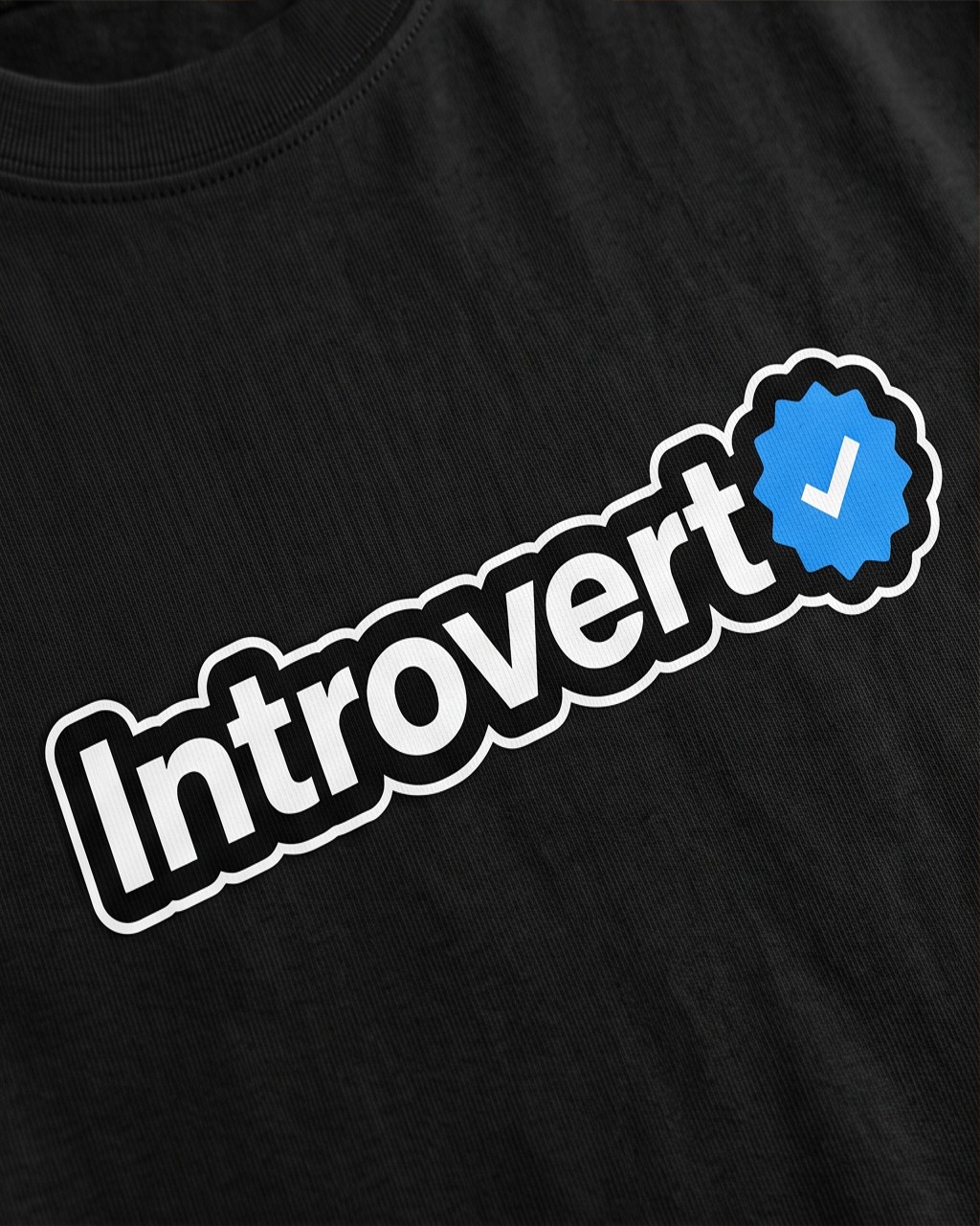Certified Introvert Oversized T-Shirt