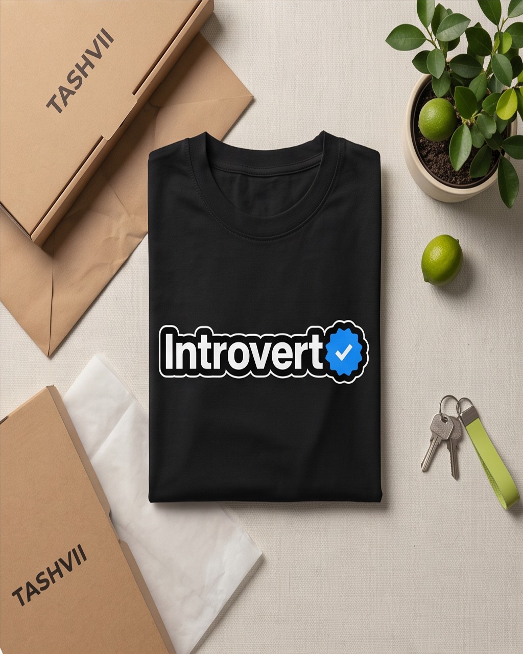 Certified Introvert Oversized T-Shirt