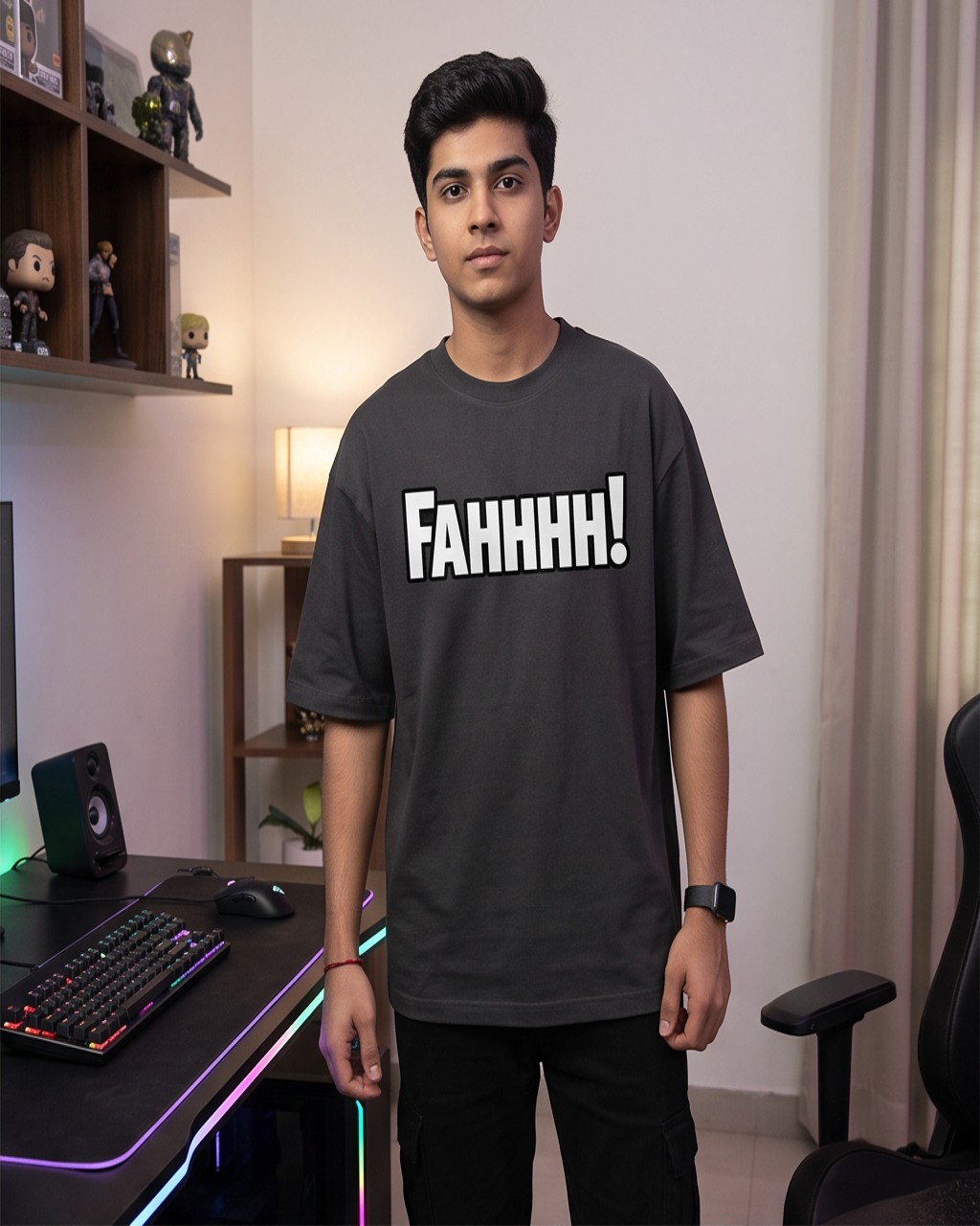 Gamer Rage Oversized T-Shirt