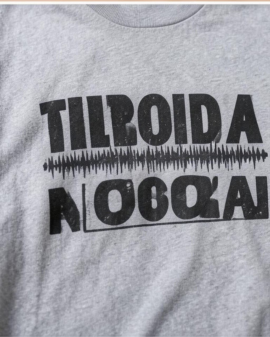 Lyrics On Loop Oversized T-Shirt
