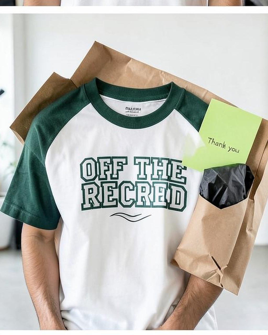 Raglan Typography Oversized T-Shirt