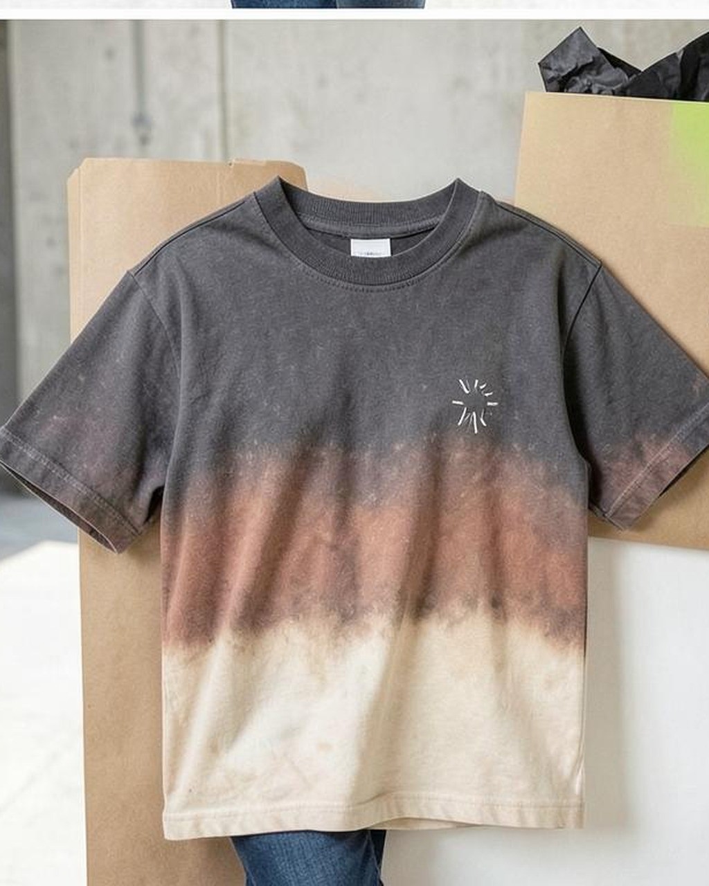 Sunfaded Ombre Wash Oversized T-Shirt