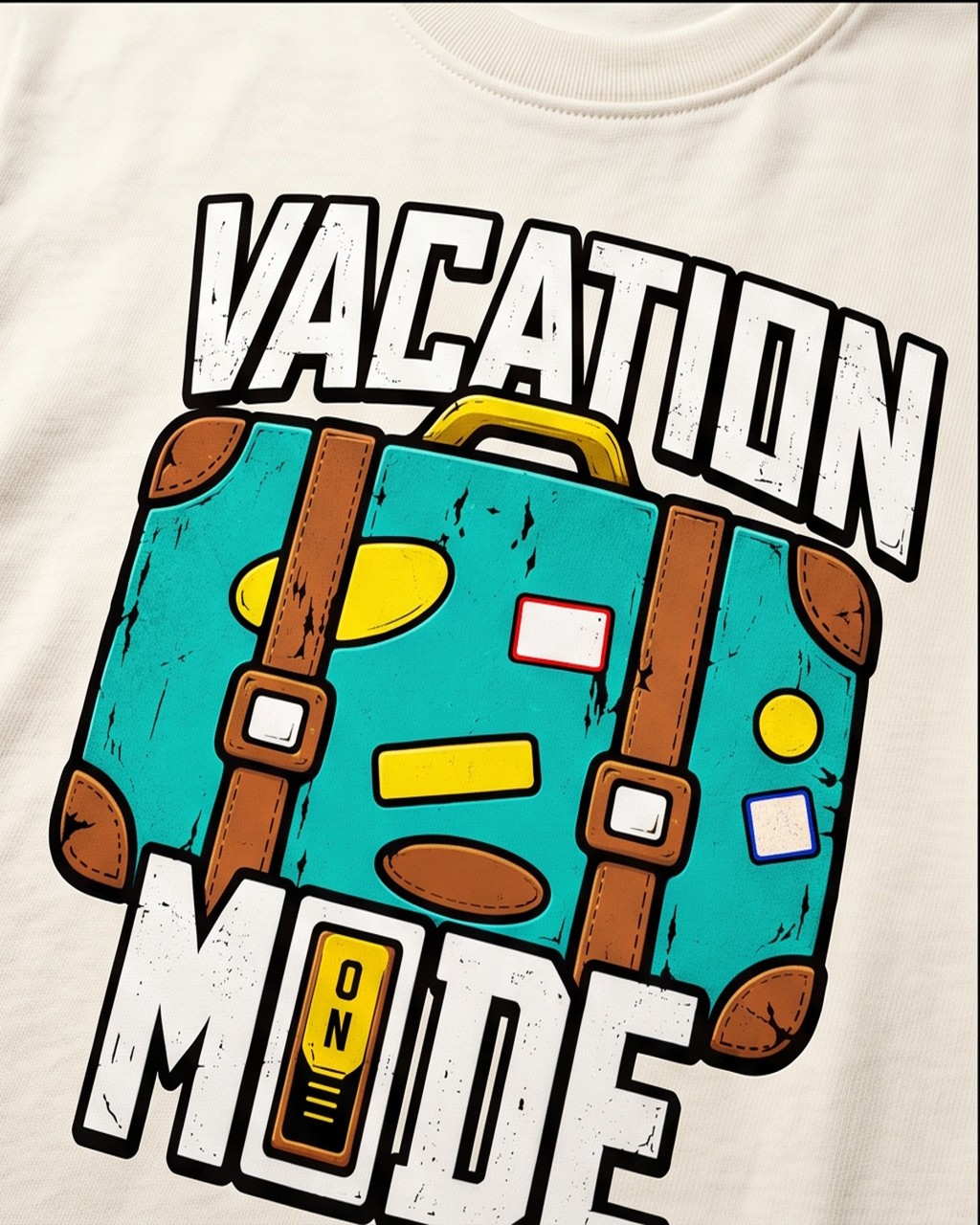 Vacation Mode On Oversized T-Shirt